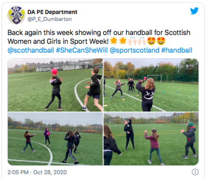 Scottish Women & Girls in Sport Week